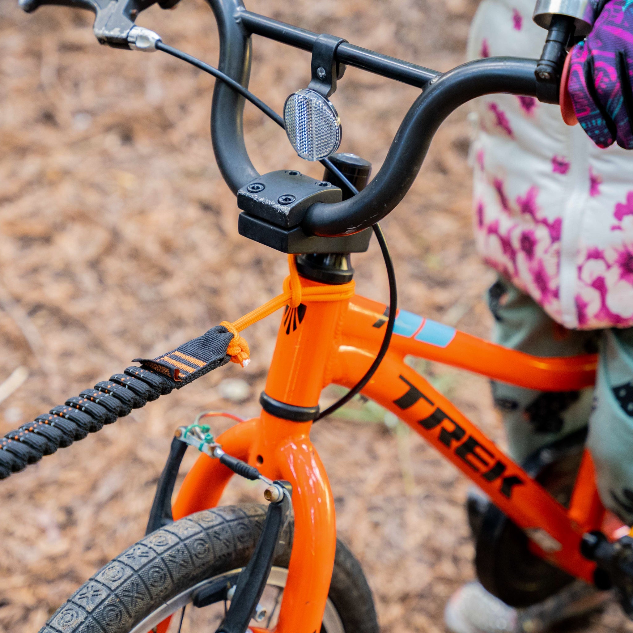 Shotgun Cinta De Arrastre Para Bicicleta Negra - Rideshop