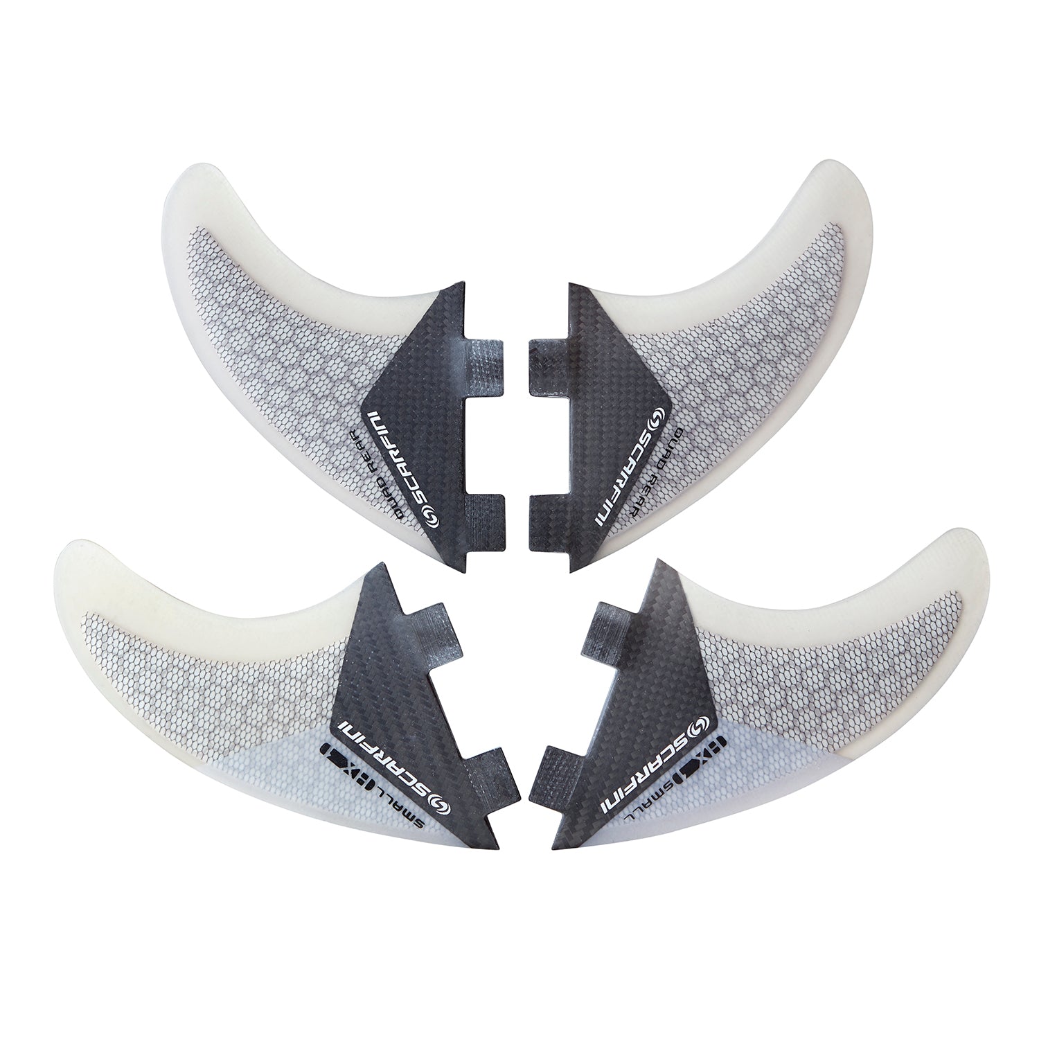 Quillas Scarfini HX1 Quad Carbon Base set dual TAB S