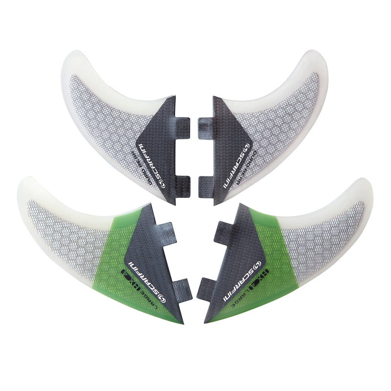 Quillas Scarfini HX4 Quad Carbon Base set dual TAB L