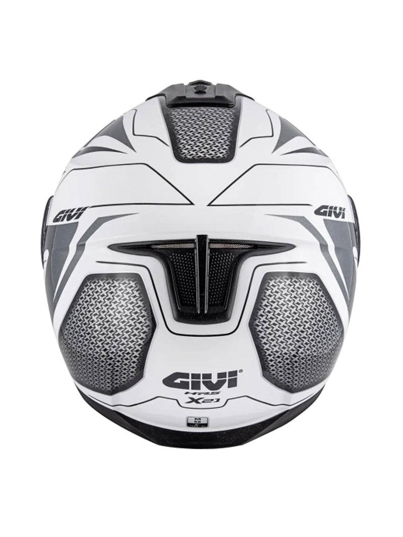 Givi Casco X21 Challenger White Titanium Black - Rideshop