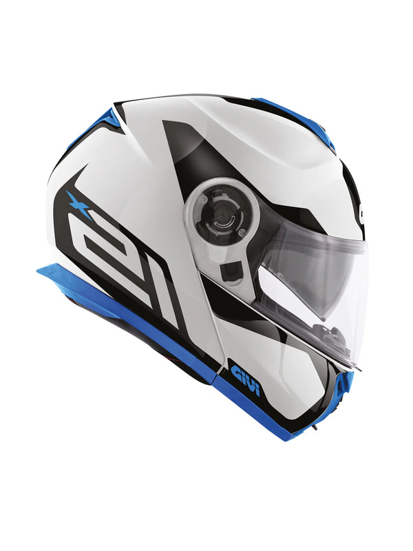 Givi Casco Challenger Spirit White/Black/Blue - Rideshop