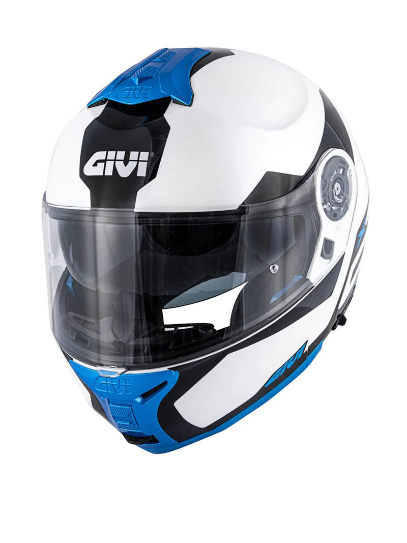 Givi Casco Challenger Spirit White/Black/Blue - Rideshop