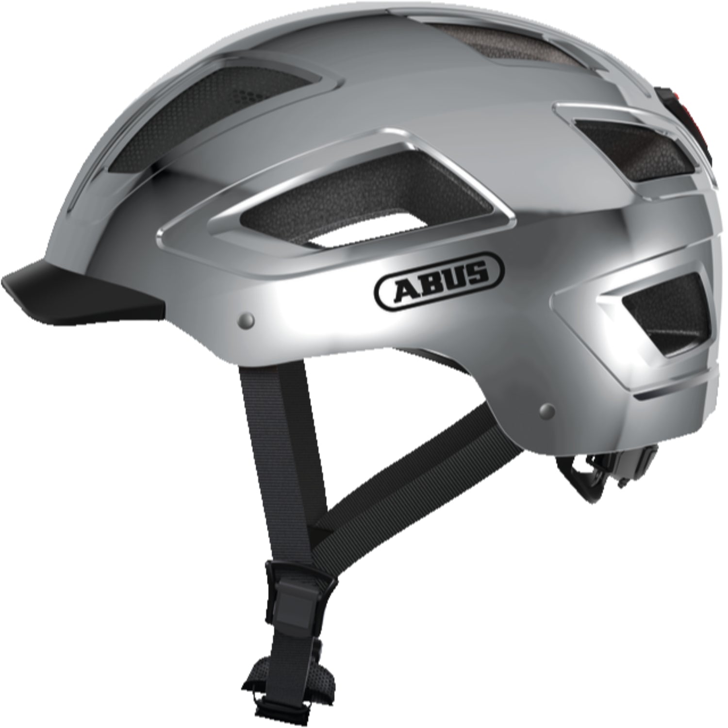 Abus Casco Bicicleta – Hyban 2.0 Signal Silver - Rideshop