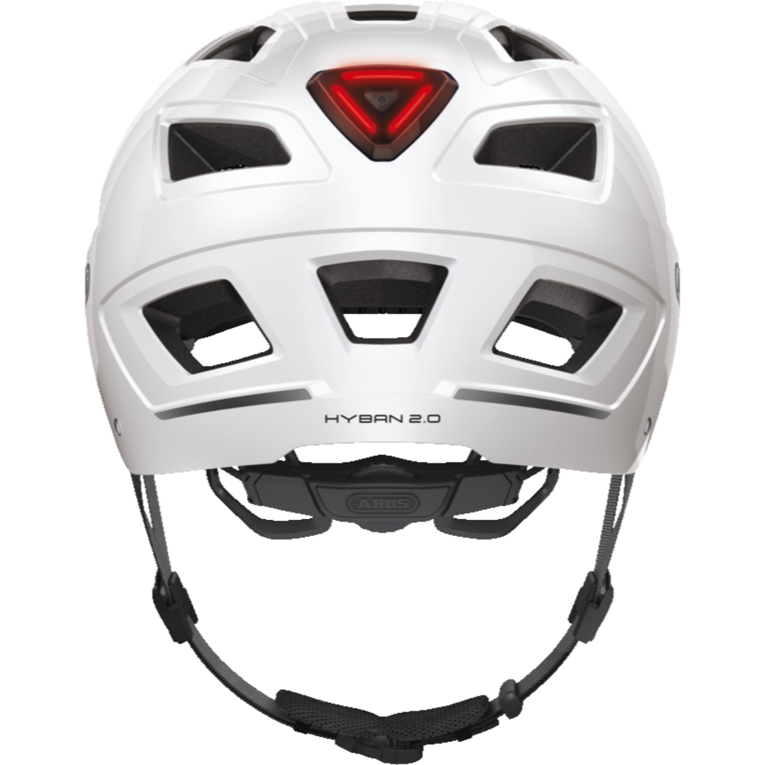 Abus Casco Bicicleta – Hyban 2.0 Polar White - Rideshop