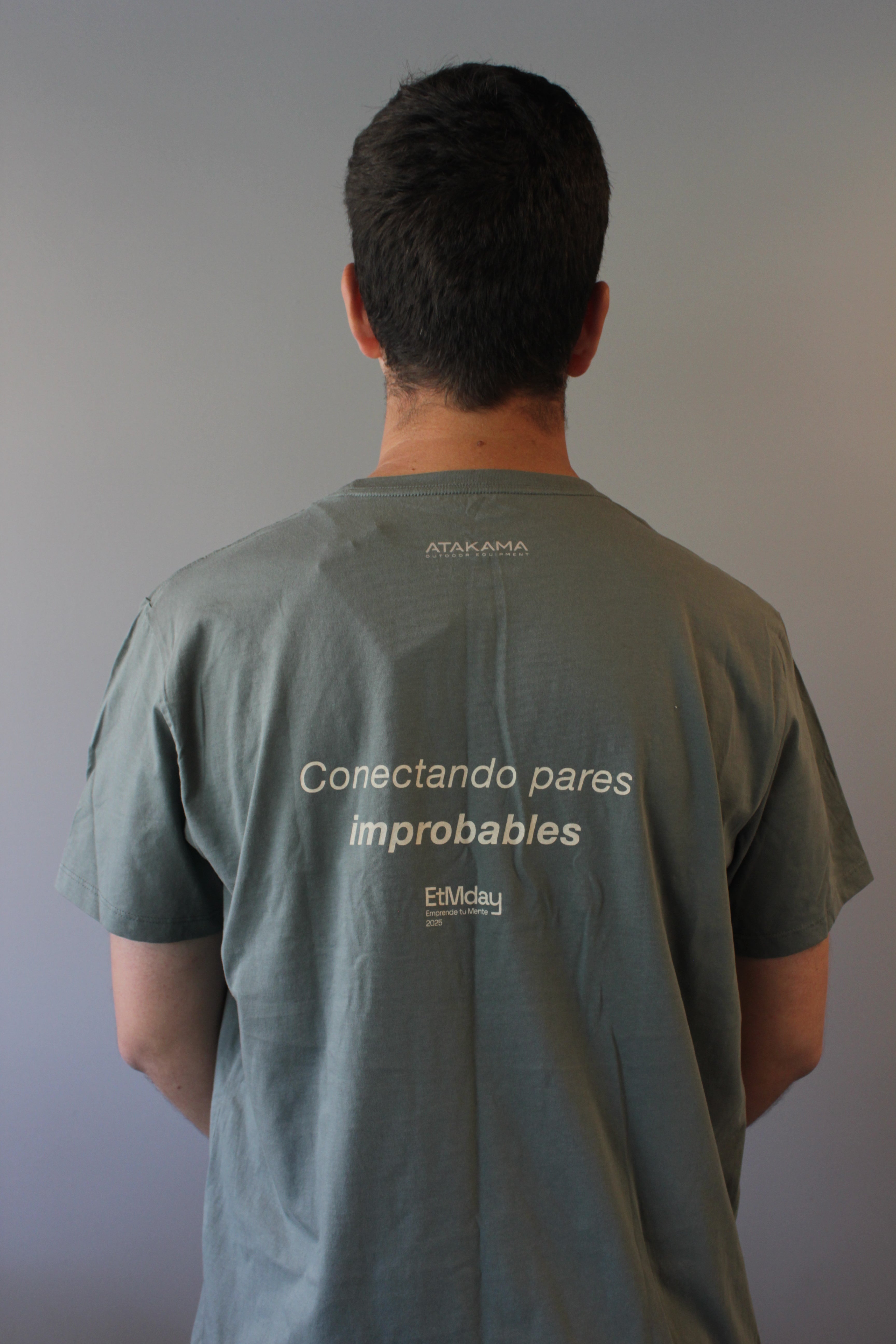 MERCH ETMDAY Polera manga corta hombre Verde