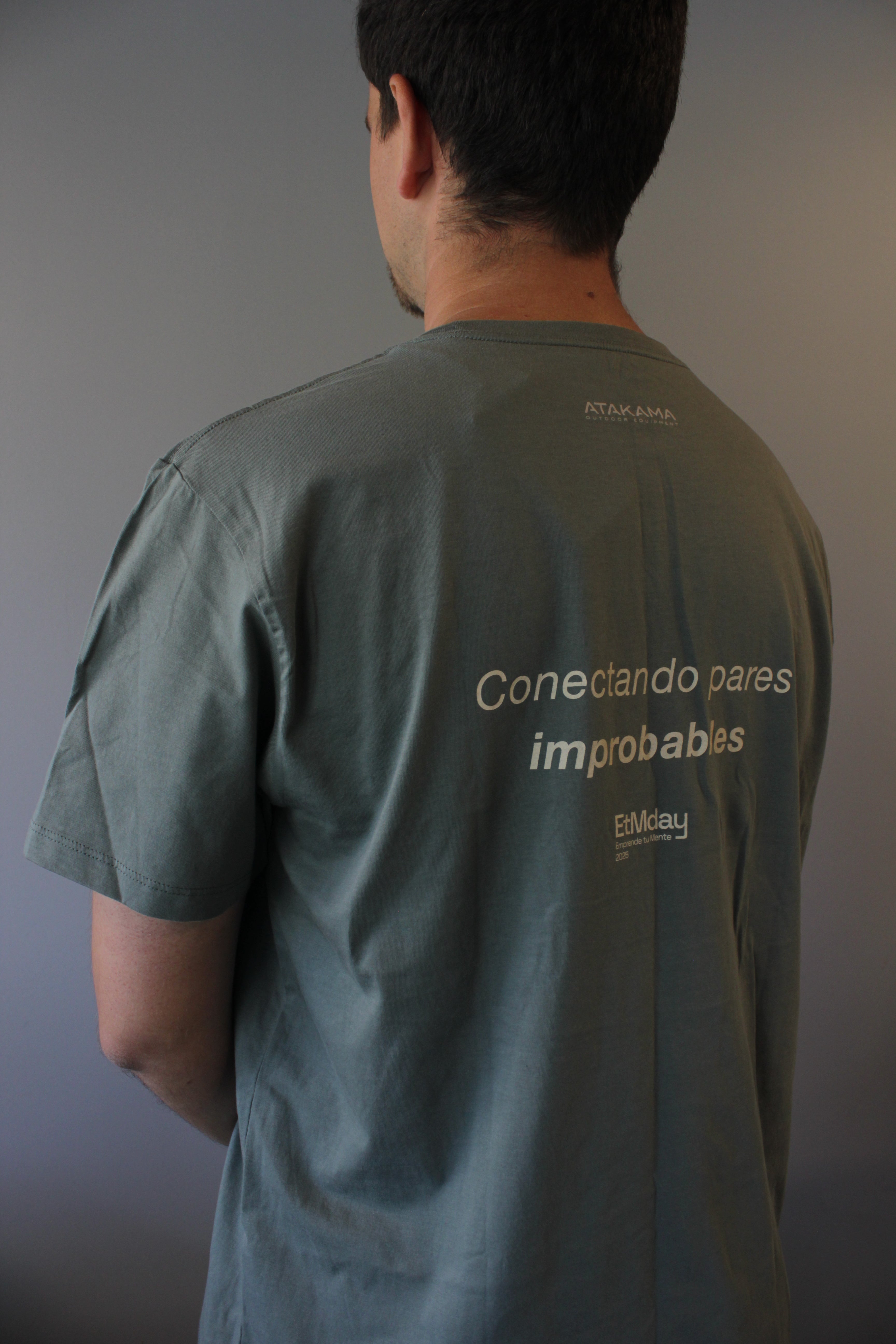 MERCH ETMDAY Polera manga corta hombre Verde