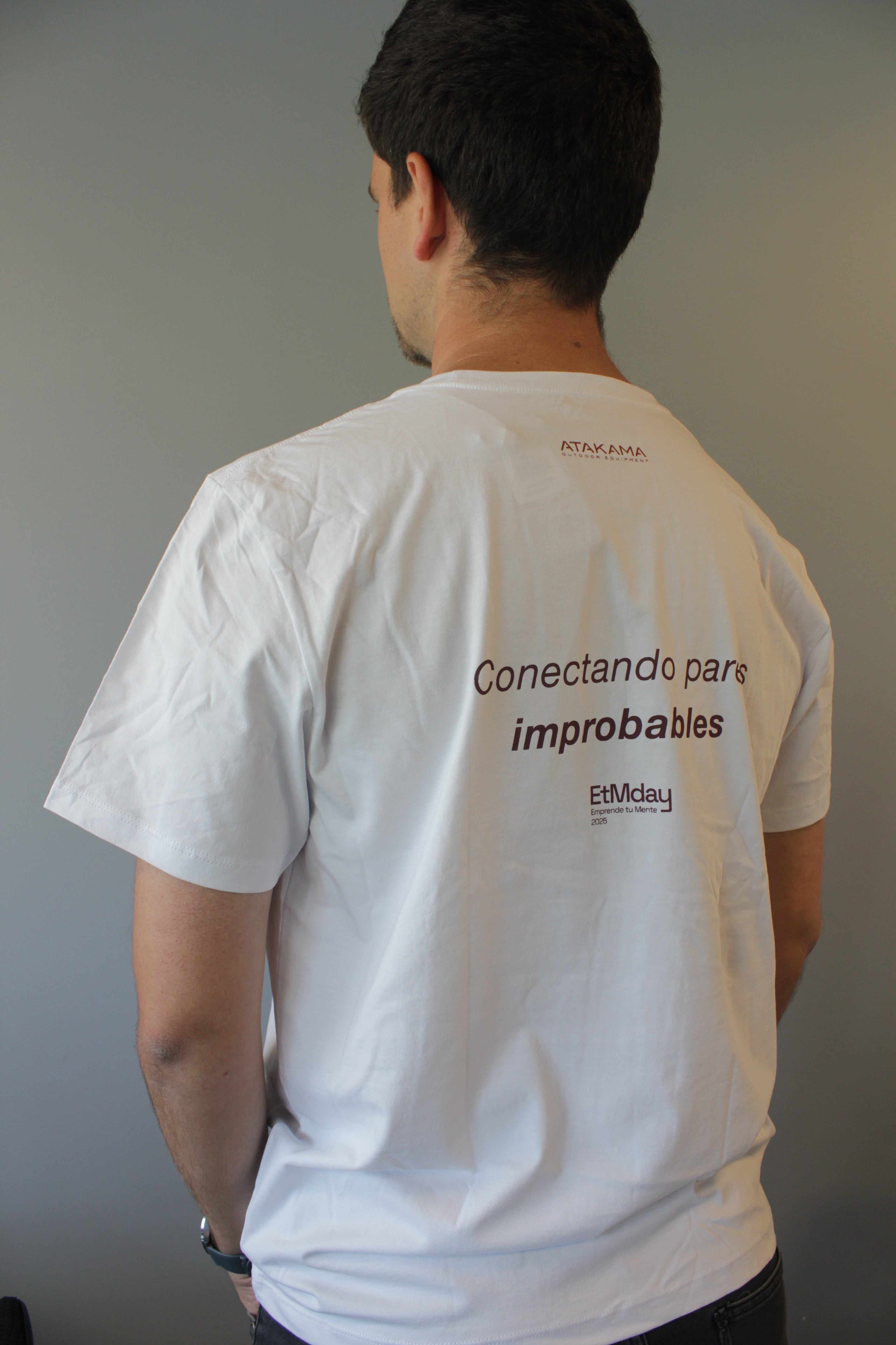 MERCH ETMDAY Polera hombre Blanca - Atakama Outdoor