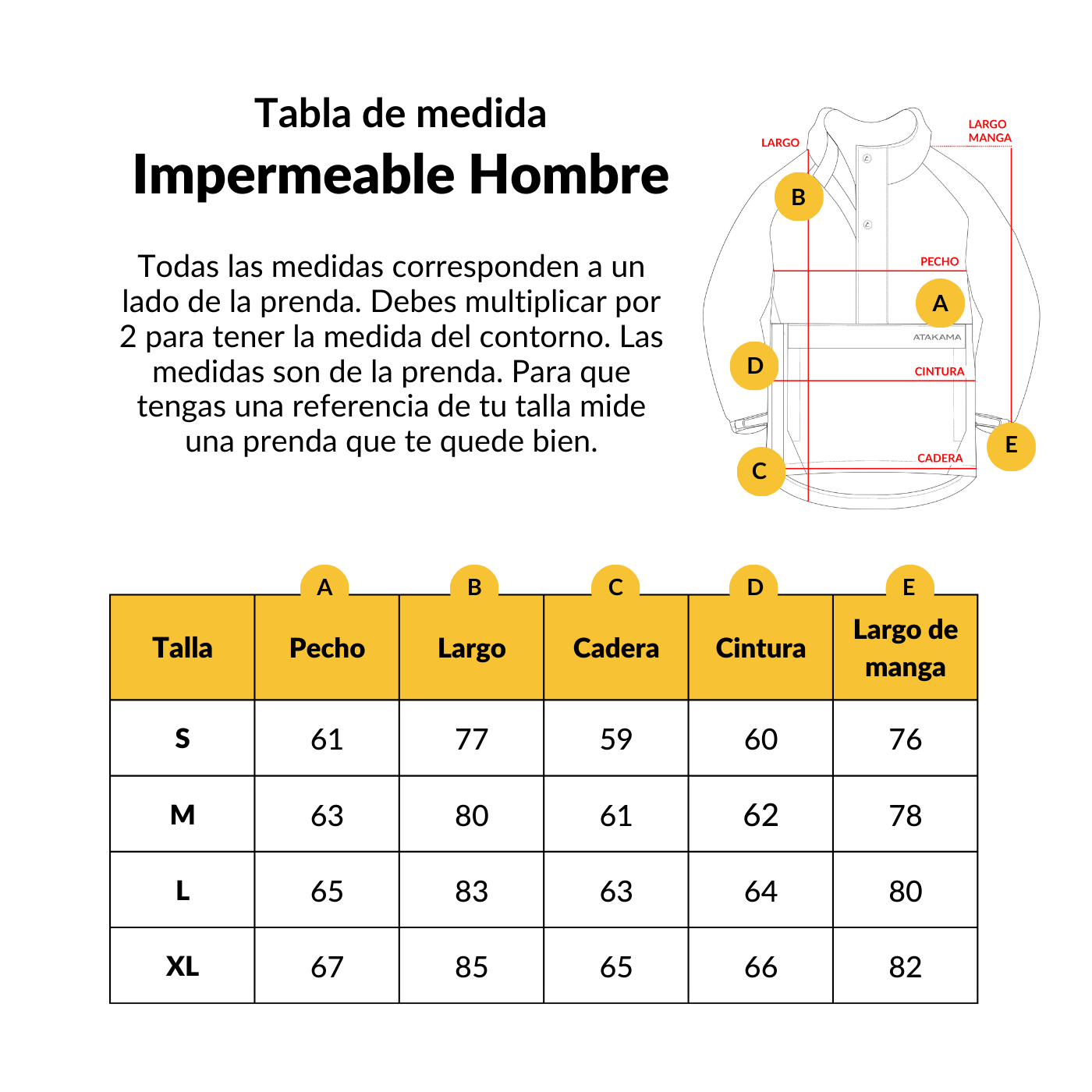 Chaqueta Impermeable hombre anorak Frontera Atakama Outdoor - Rideshop