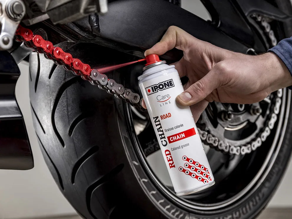 Ipone Grasa lubricante para cadena Roja, 250 ml