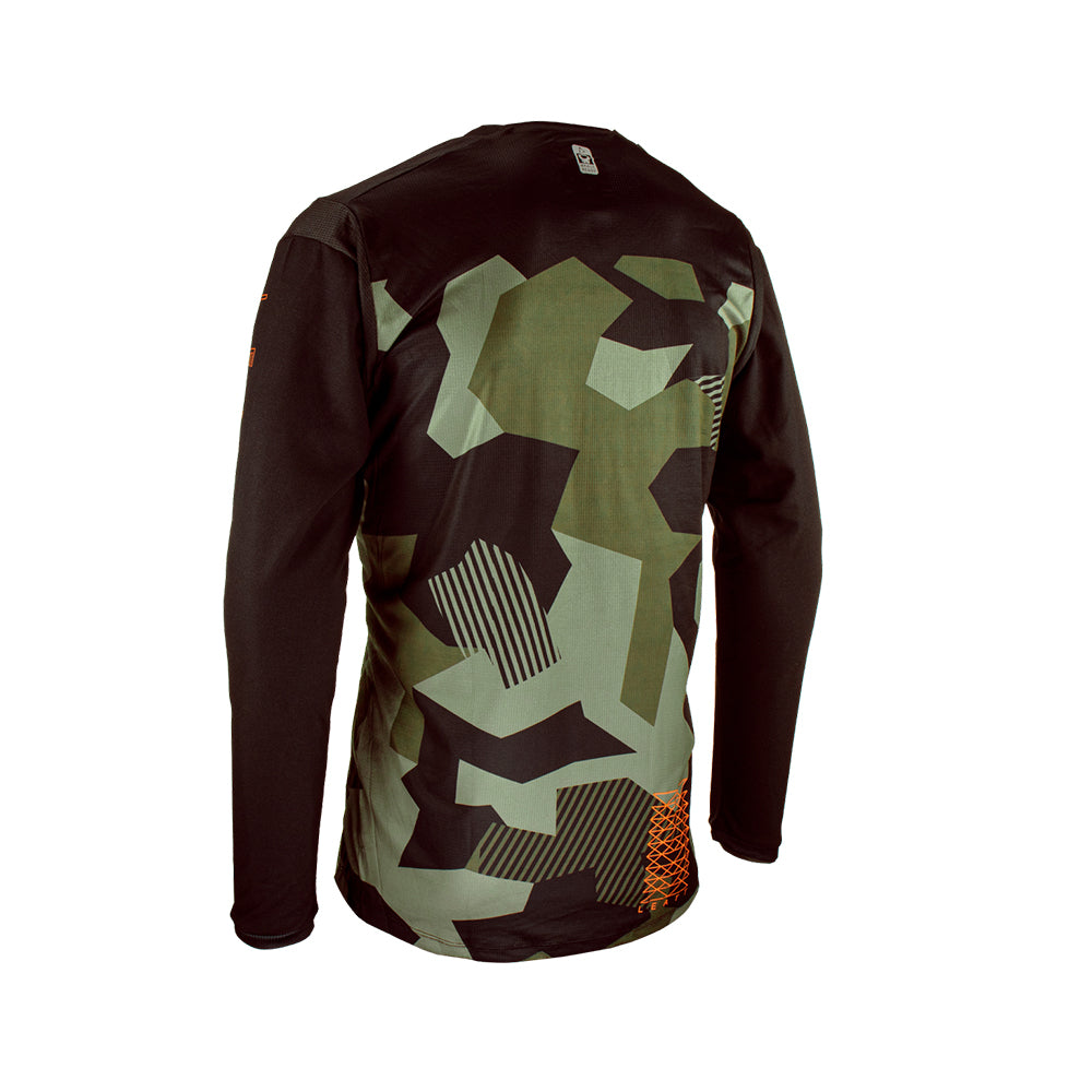 Jersey Leatt MTB Manga Larga Infantil JR Gravity 4.0 V23 Camo XL