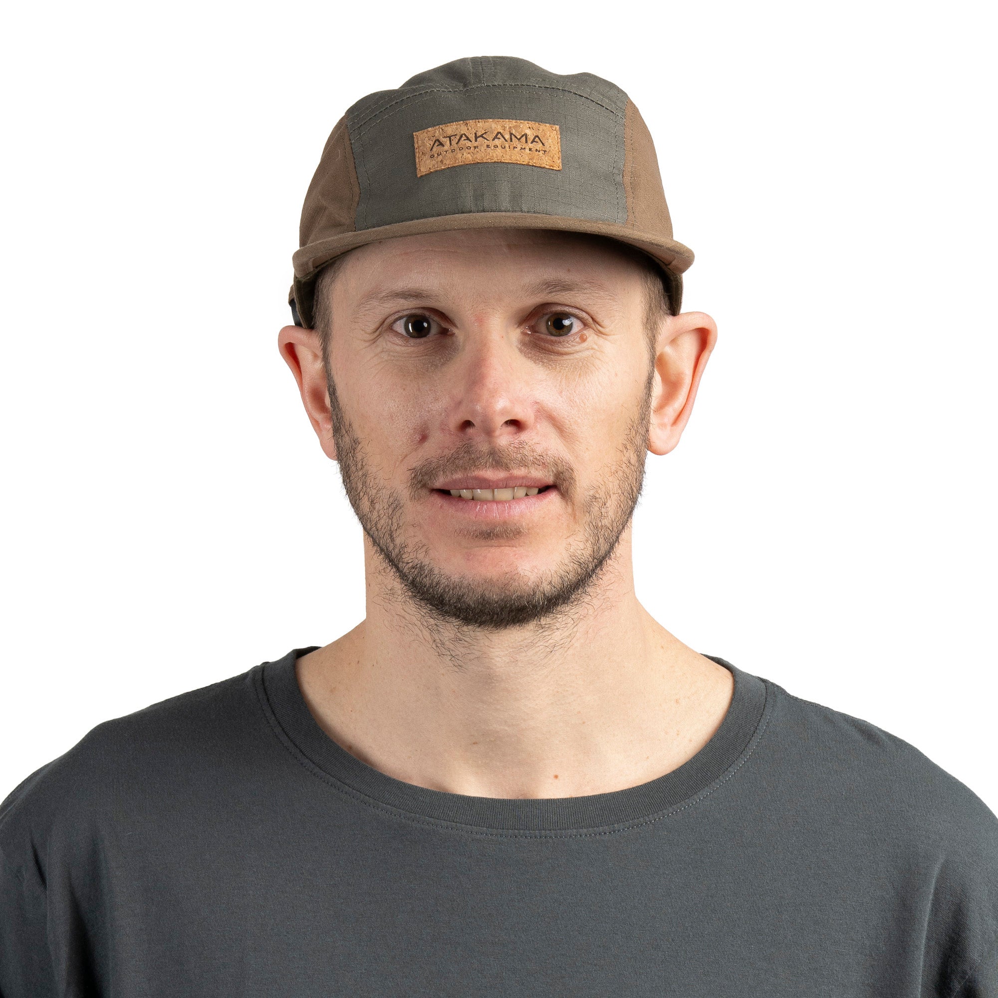 Jockey Five panel puelo Cafe/Gris