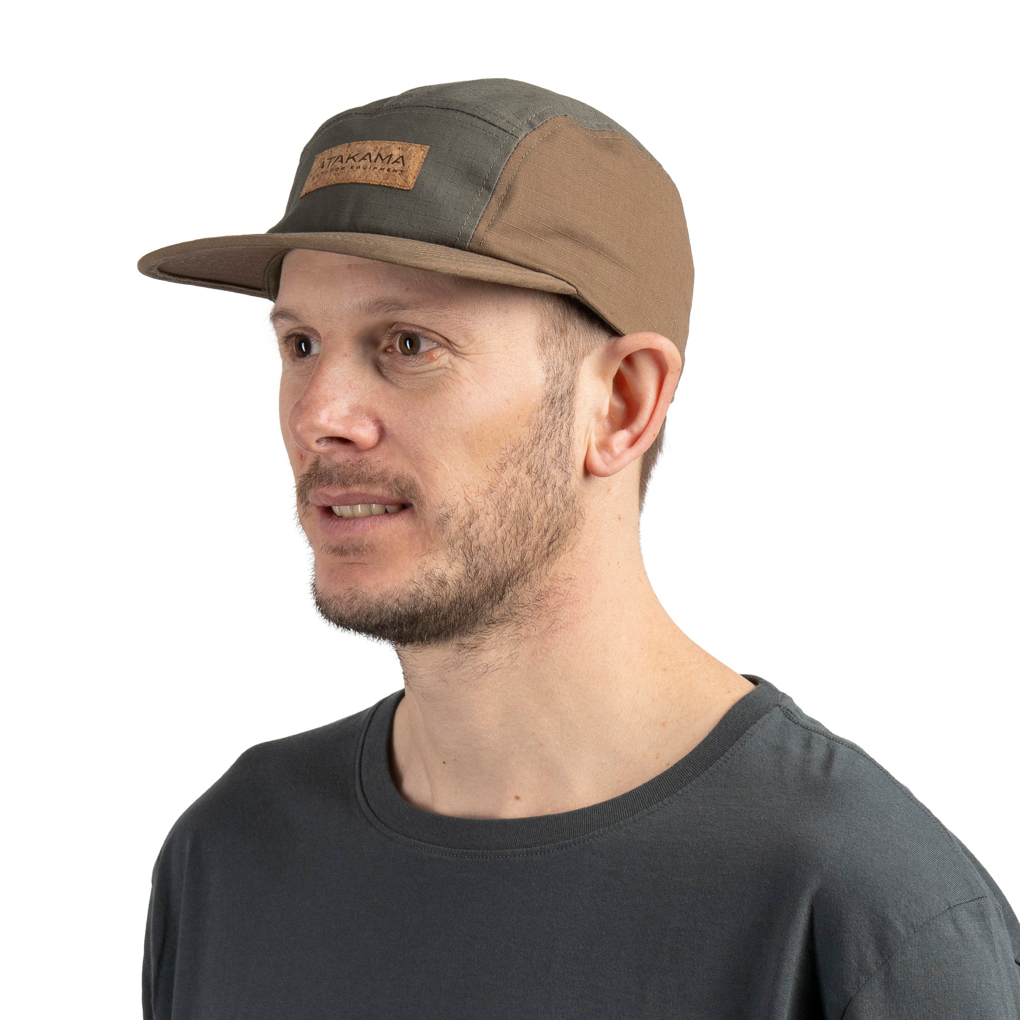 Jockey Five panel puelo Cafe/Gris