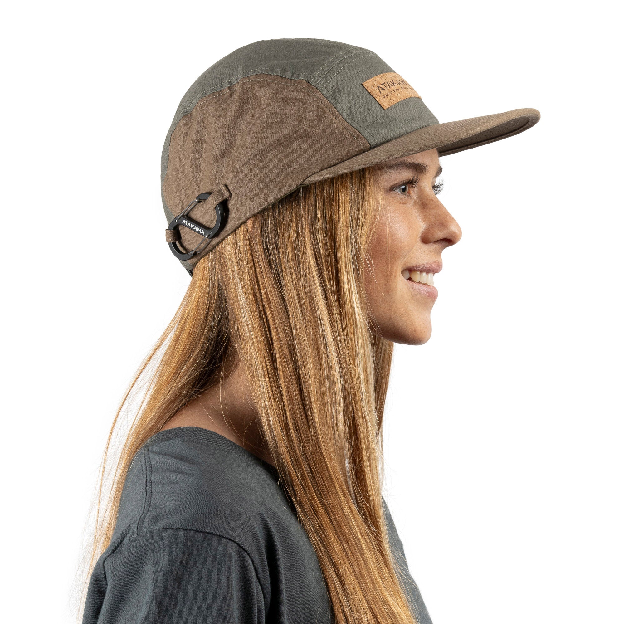 Jockey Five panel puelo Cafe/Gris