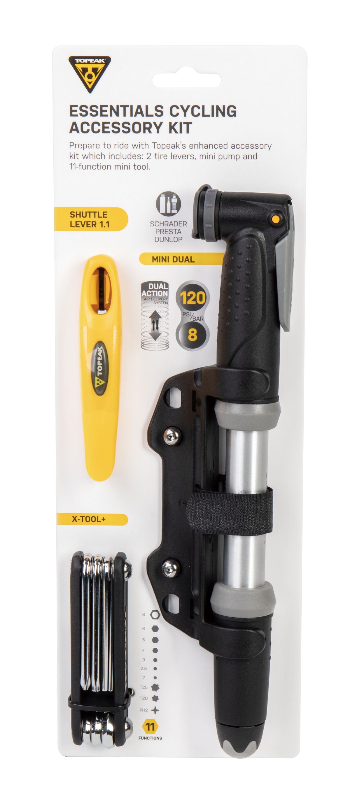 Topeak Kit Deluxe Cycling 3 pcs - Rideshop