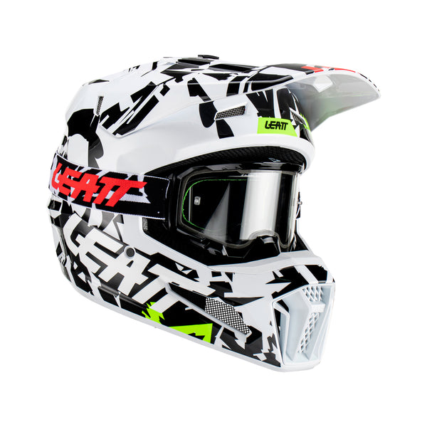 Leatt Kit Casco Moto 3.5 V23 Zebra - Rideshop