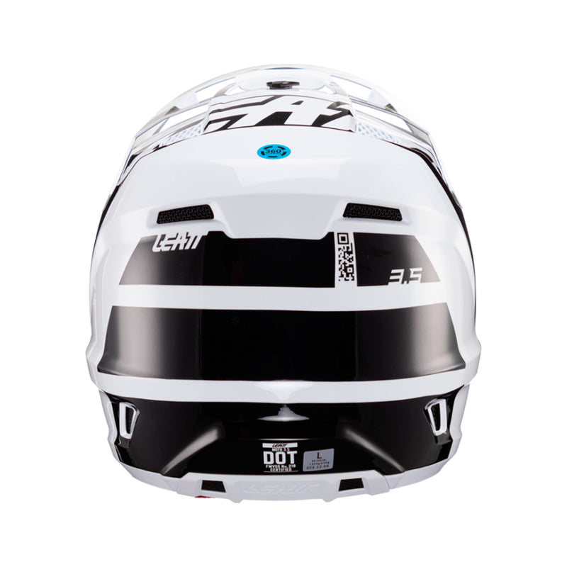 Leatt Kit Casco Moto 3.5 V24 Black/White - Rideshop