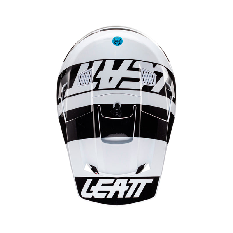 Leatt Kit Casco Moto 3.5 V24 Black/White - Rideshop