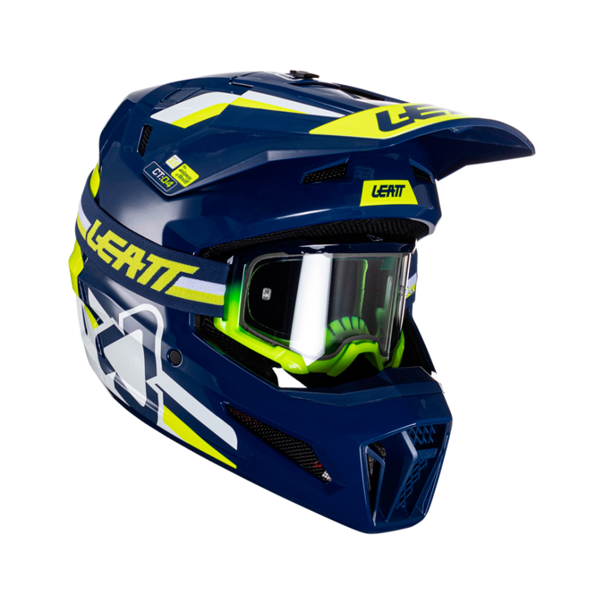 Leatt Kit Casco Moto 3.5 V24 Blue - Rideshop