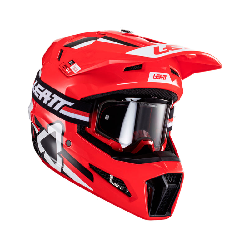 Leatt Kit Casco Moto 3.5 V24 Red - Rideshop