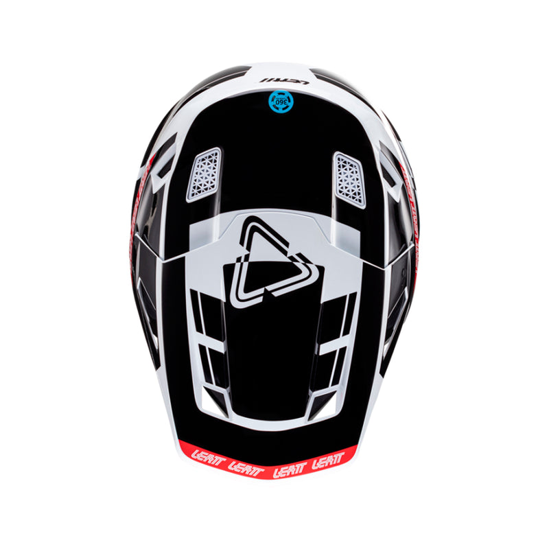 Leatt Kit Casco Moto 7.5 V24 Black/White - Rideshop