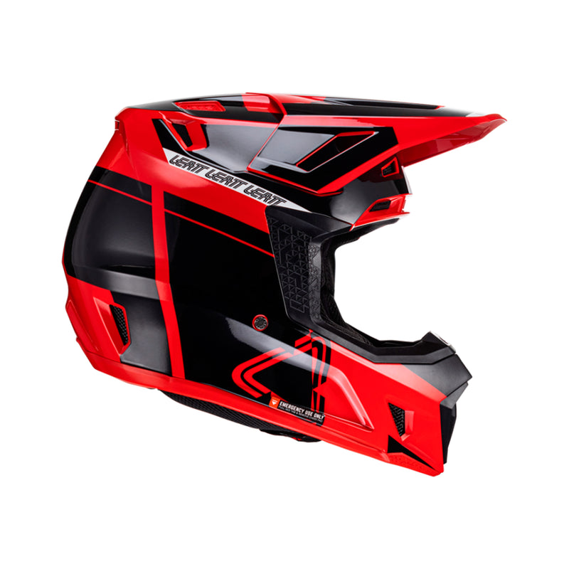 Leatt Kit Casco Moto 7.5 V24 Red - Rideshop