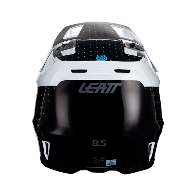 Leatt Kit Casco Moto 8.5 V24 Black/White - Rideshop