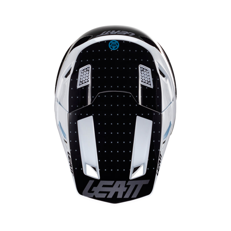 Leatt Kit Casco Moto 8.5 V24 Black/White - Rideshop