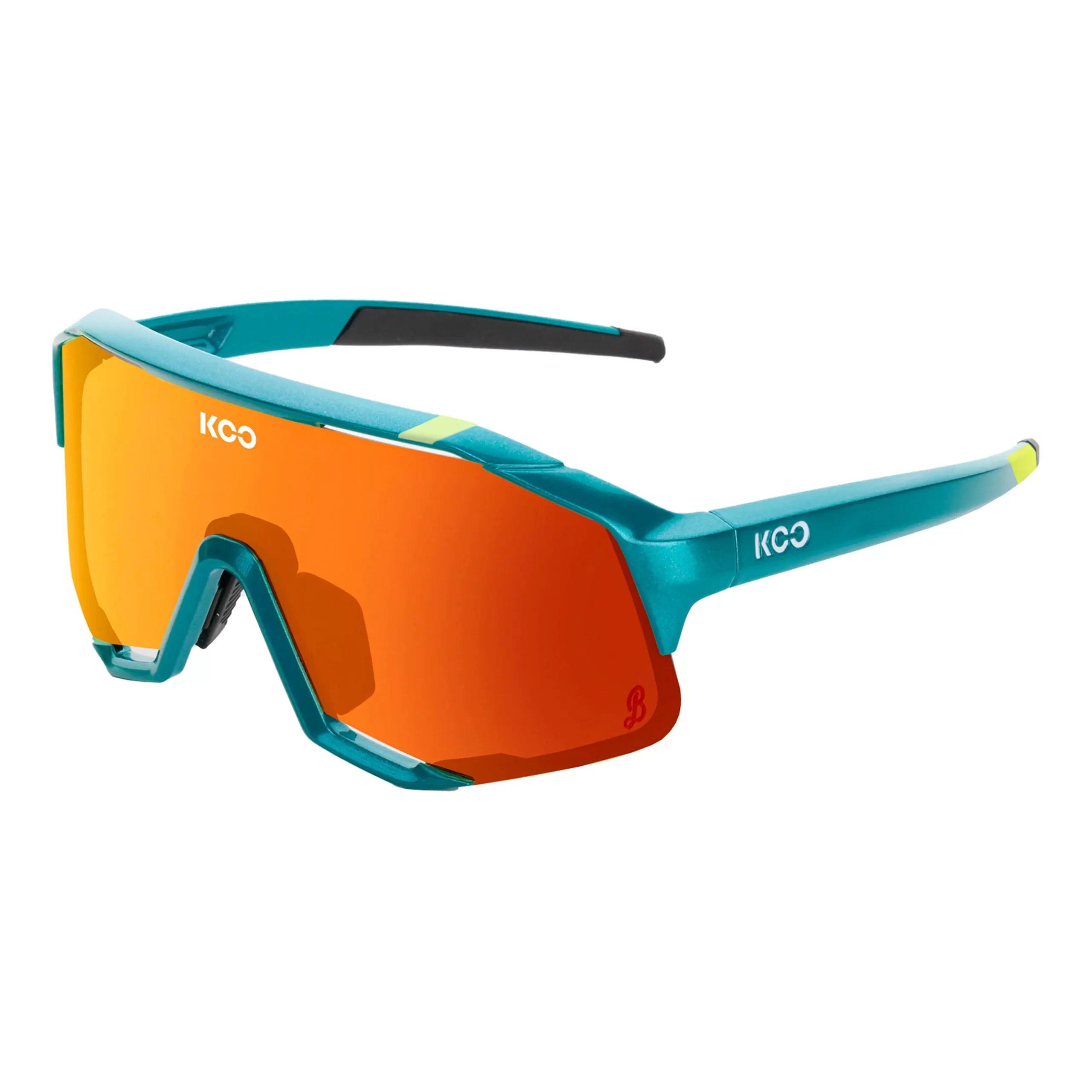 Lentes KOO Demos Bora Metallic Green L.Red MR