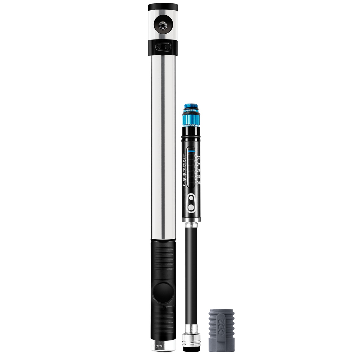 Crankbrothers Bombin De Mano Klic Gauge W/ Co2 HP - Rideshop