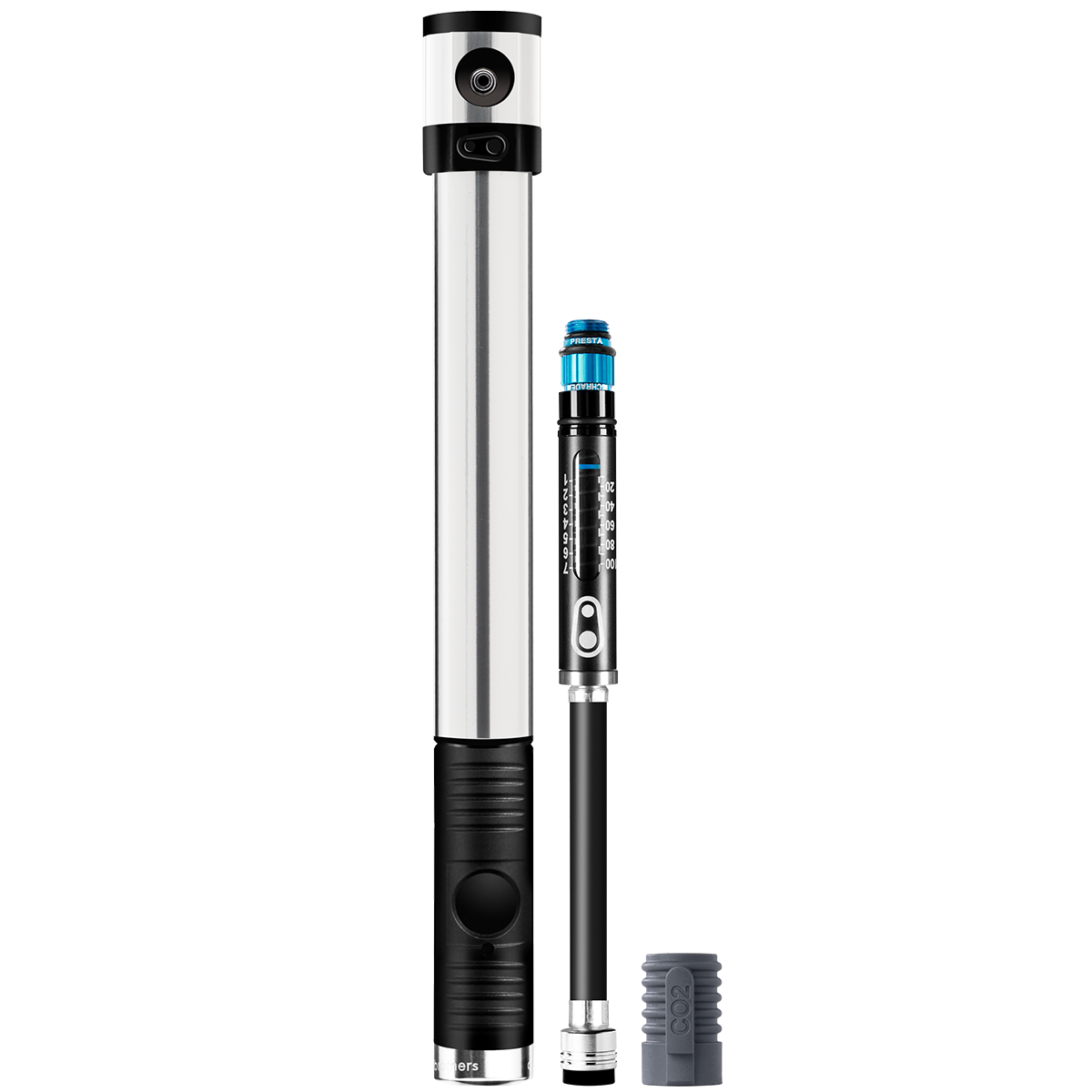 Crankbrothers Bombin De Mano Klic Gauge W/ Co2 HV - Rideshop