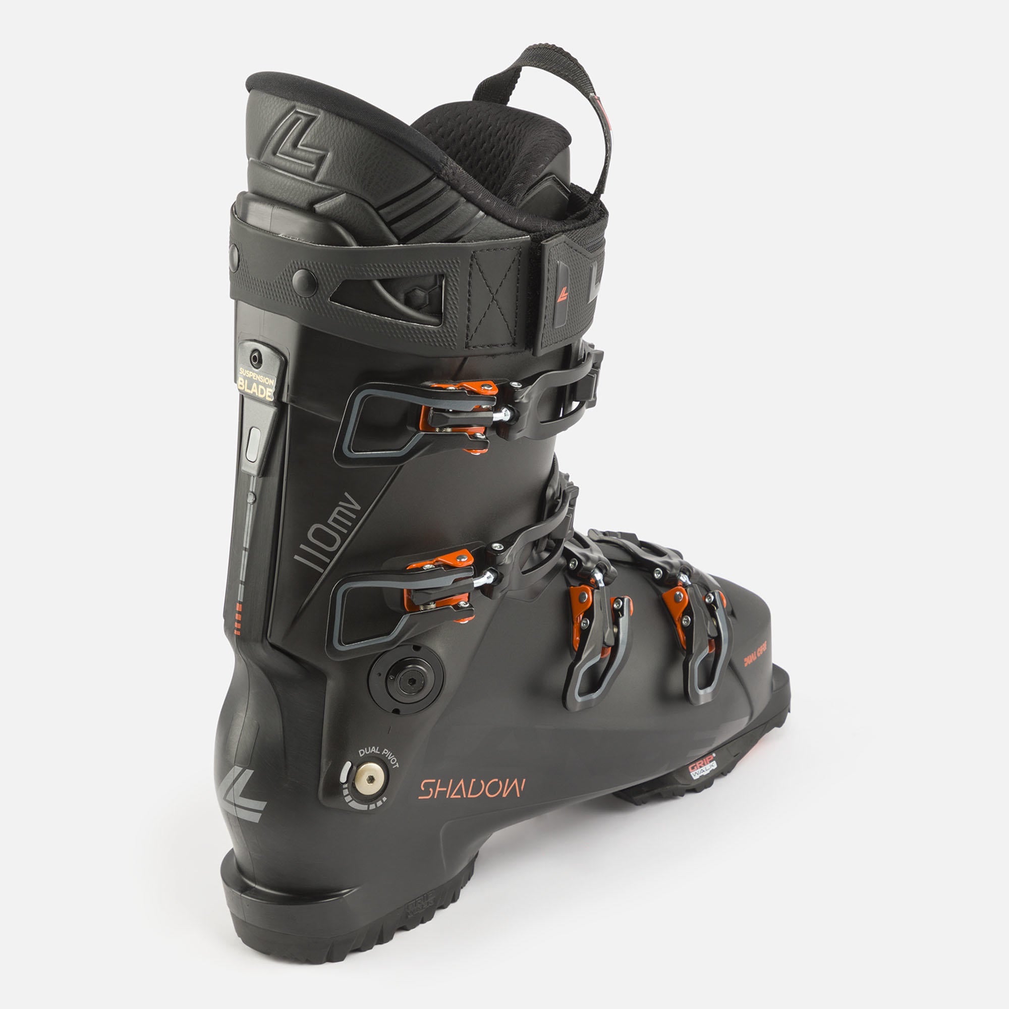 Lange Botas Ski SHADOW 110 MV GW (BLK-ORANGE) - Rideshop