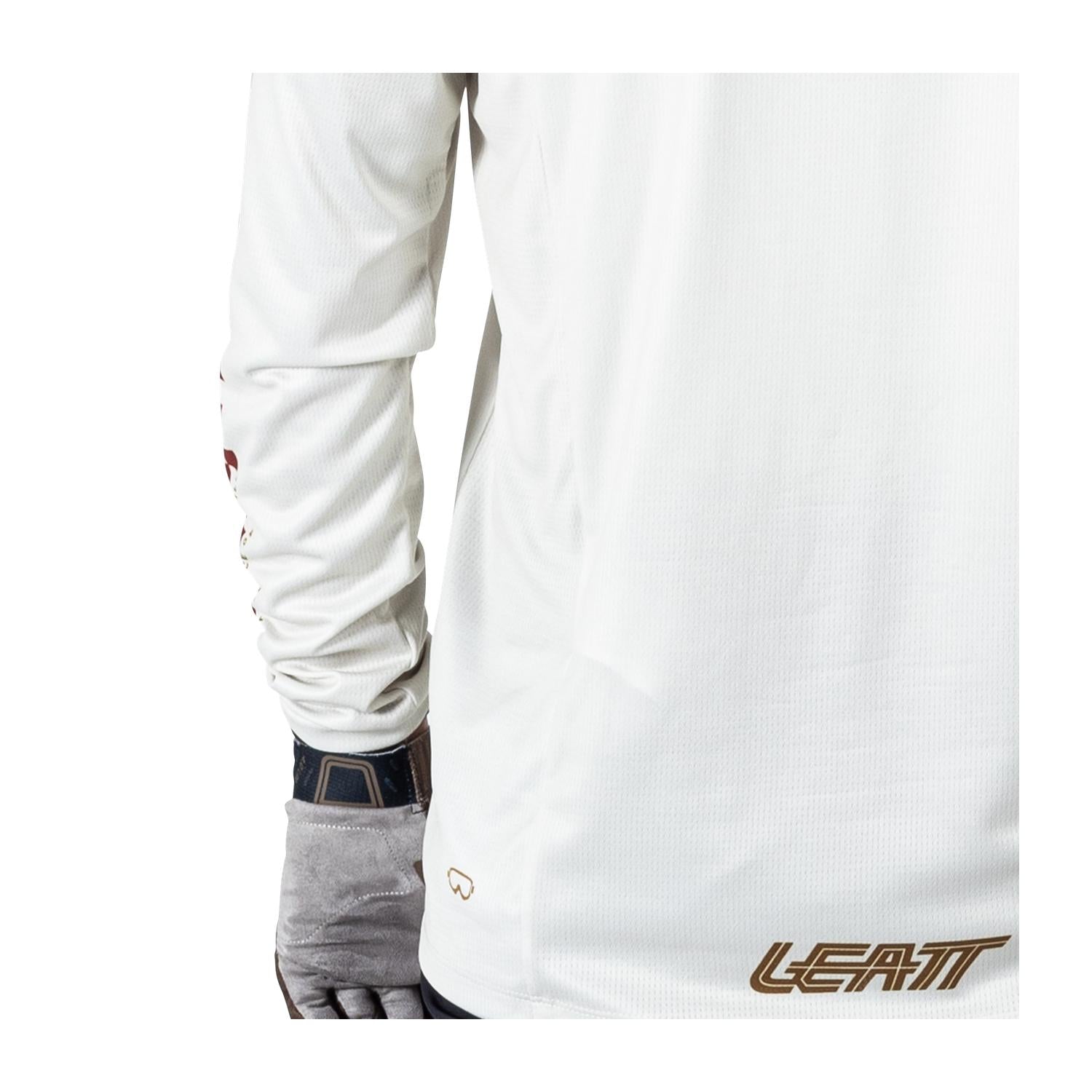 Jersey Leatt MTB Enduro 4.0 Cream