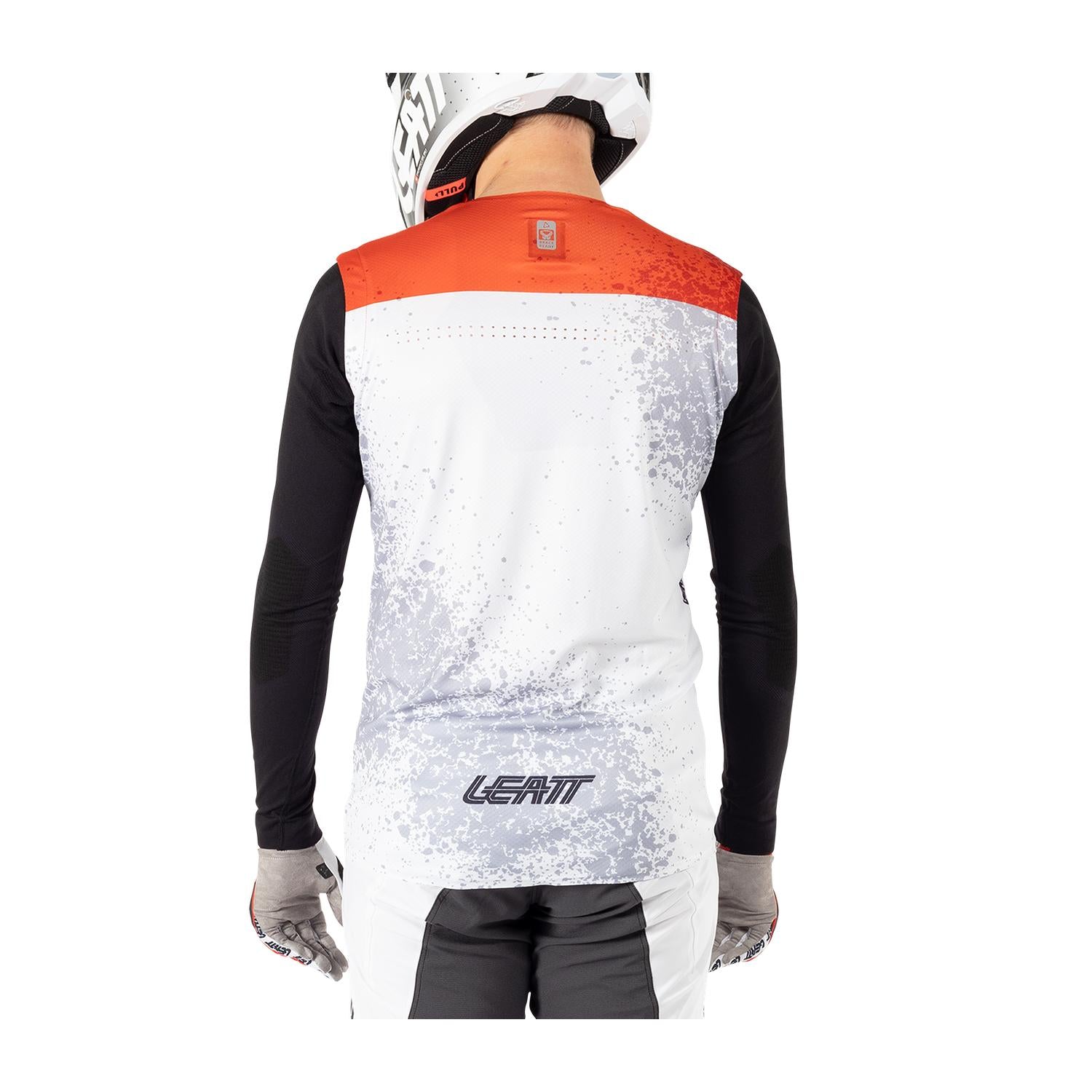 Jersey Leatt MTB Gravity 5.0 White