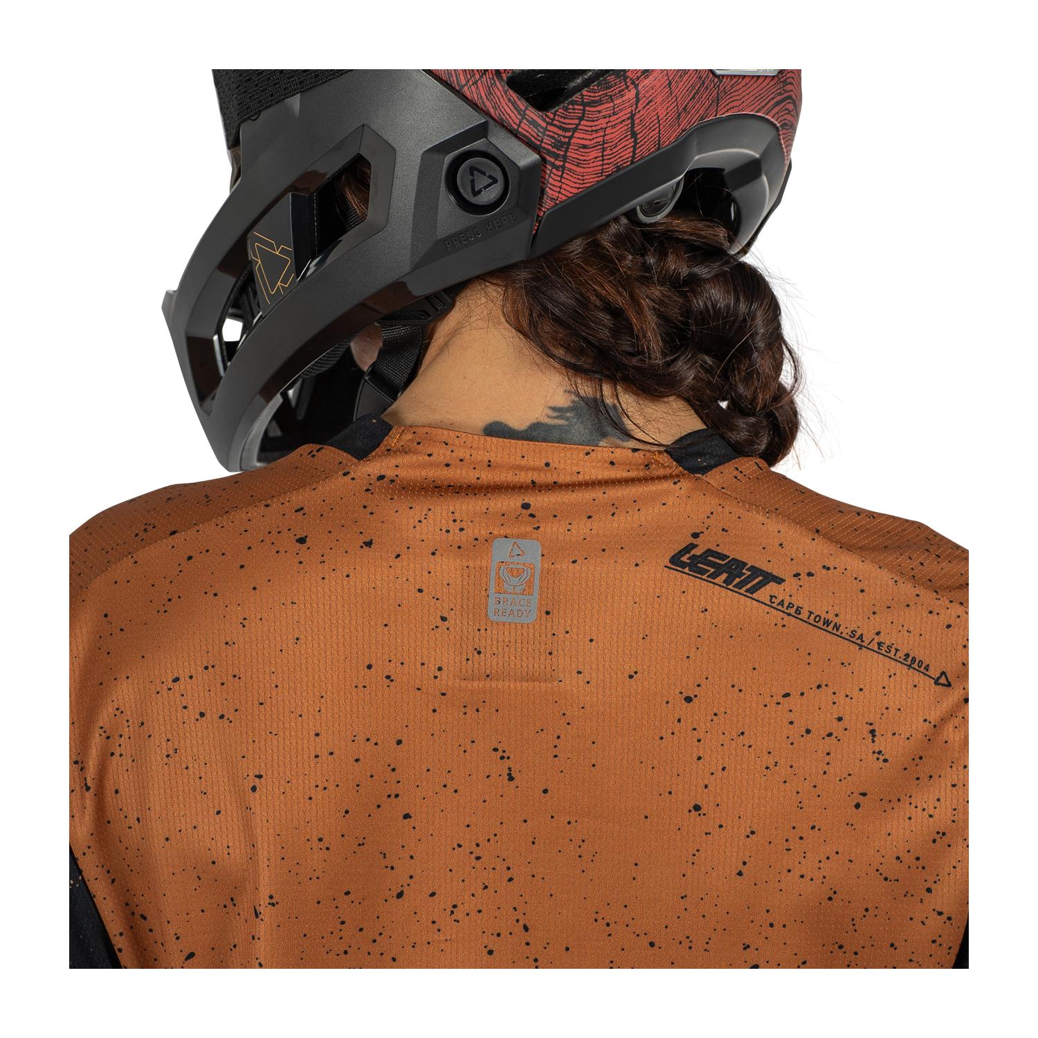 Jersey Leatt MTB Enduro 3.0 Mujer Rust