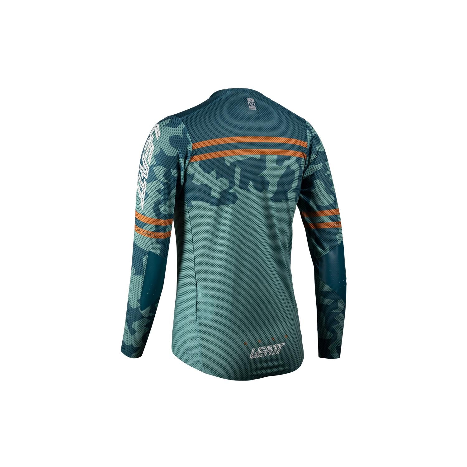 Jersey Leatt MTB Gravity 4.0 Mujer Lagoon