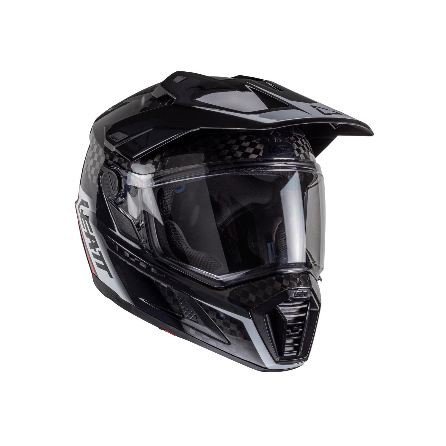 Kit Leatt Casco Moto ADV 9.5 Antiparra 4.5 Iriz V25 Carbono