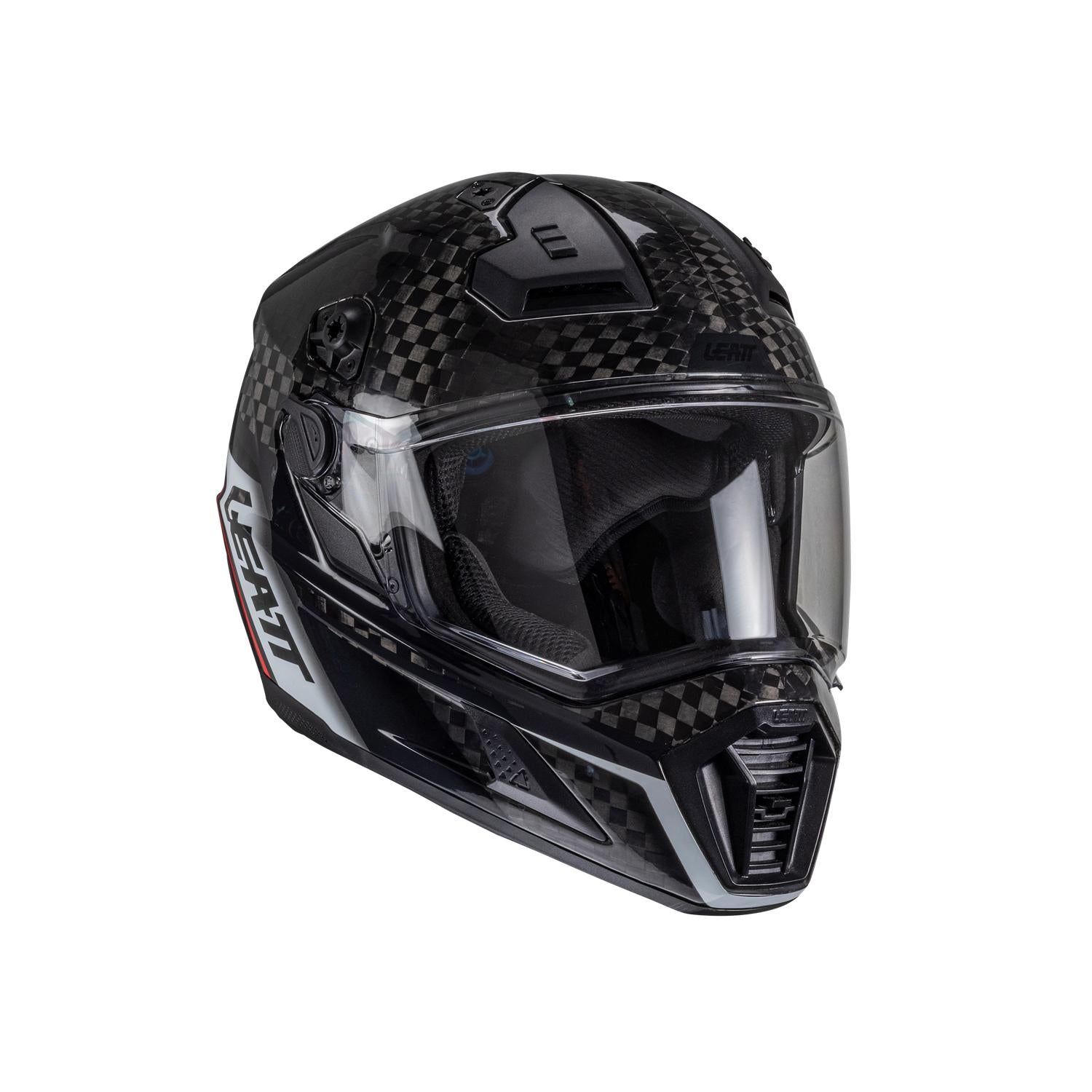 Kit Leatt Casco Moto ADV 9.5 Antiparra 4.5 Iriz V25 Carbono