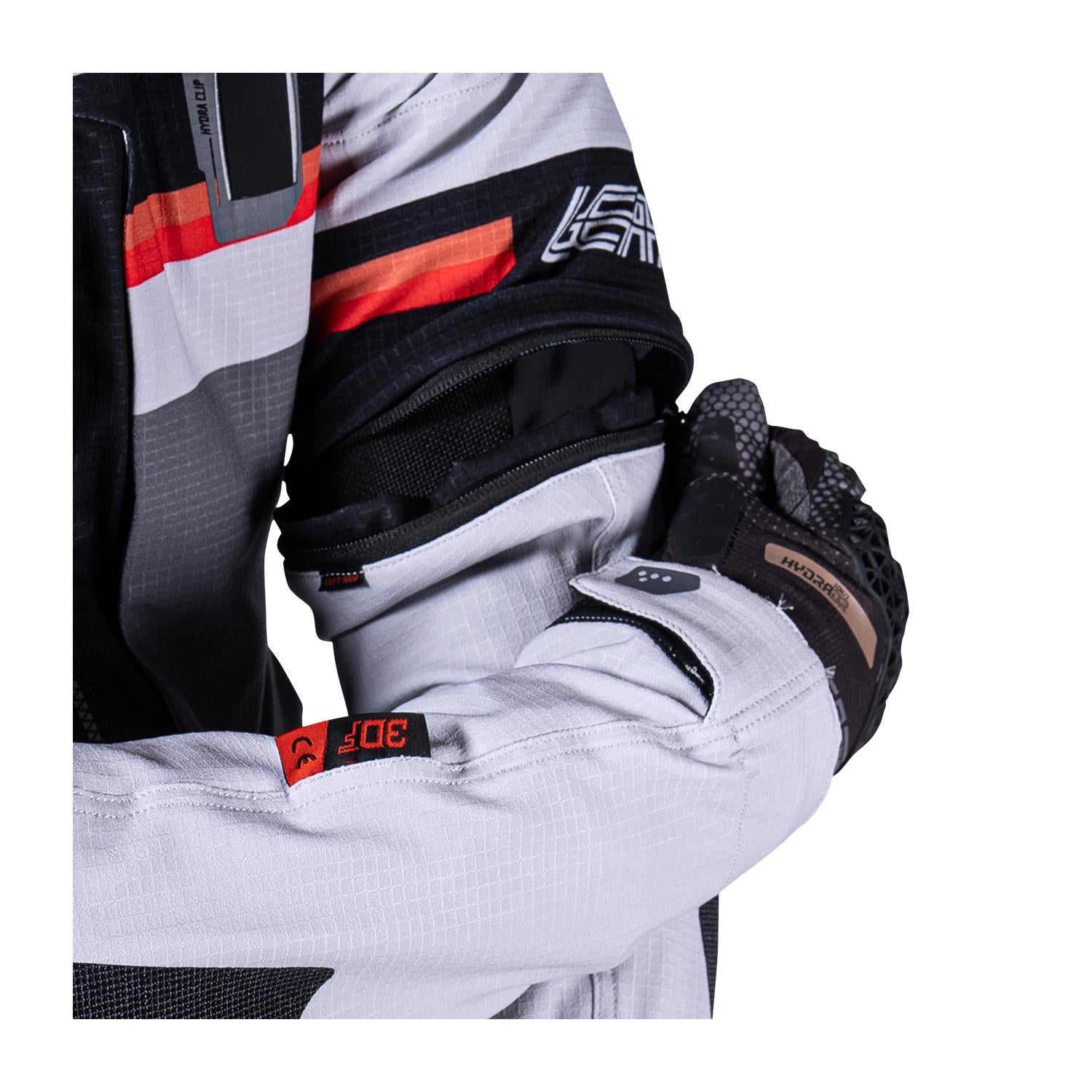 Chaqueta De Moto Leatt Adventure Rally 5.5 Gris