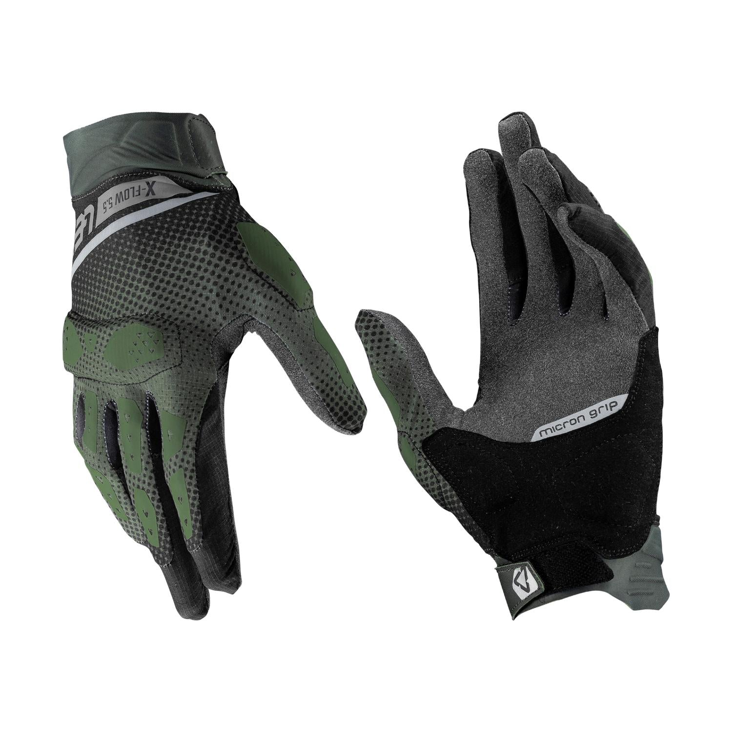 Guantes Leatt Moto ADV Cortos X Flow 5.5 V25 Forest