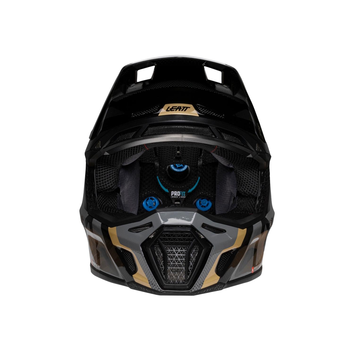 Kit Leatt Casco Moto 8.5 Antiparra 5.5 V25 Negro