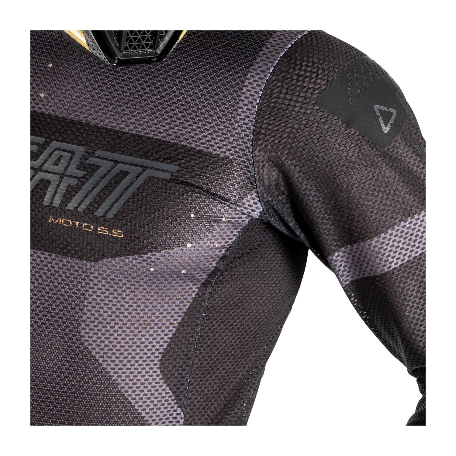 Jersey Leatt Moto Ultraweld 5.5 Stealth