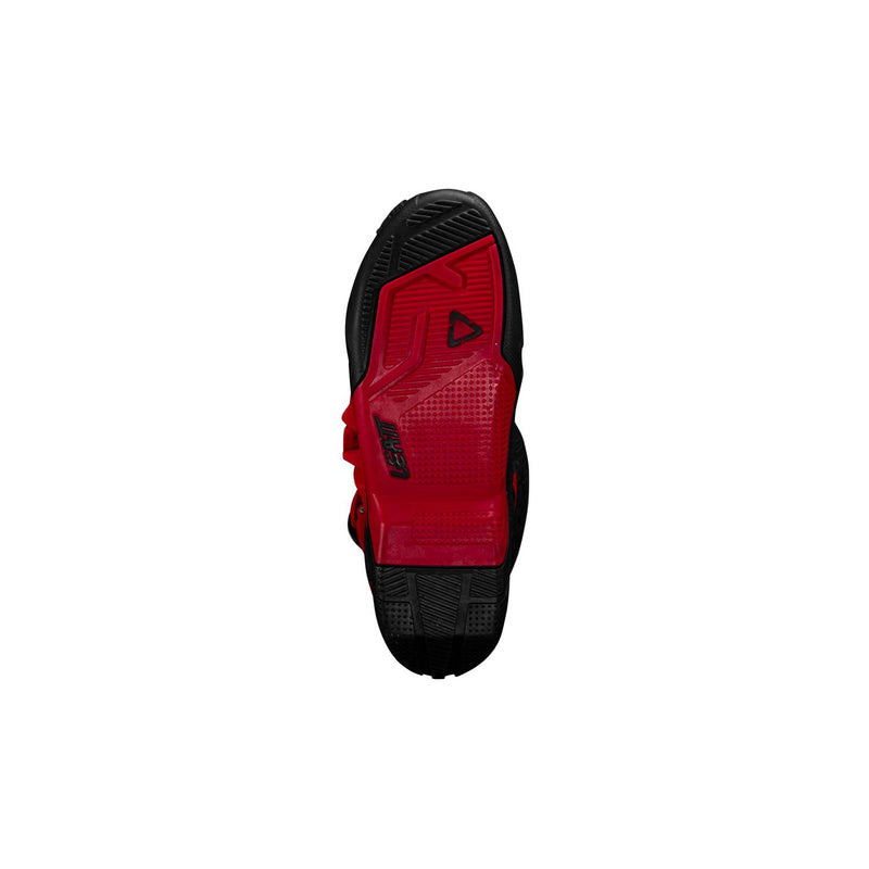 Leatt Botas de Moto 4.5 Negro-Rojo