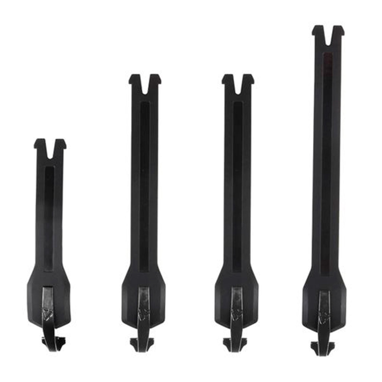 Kit Leatt Correas Botas 6.5 Negro 4 Piezas