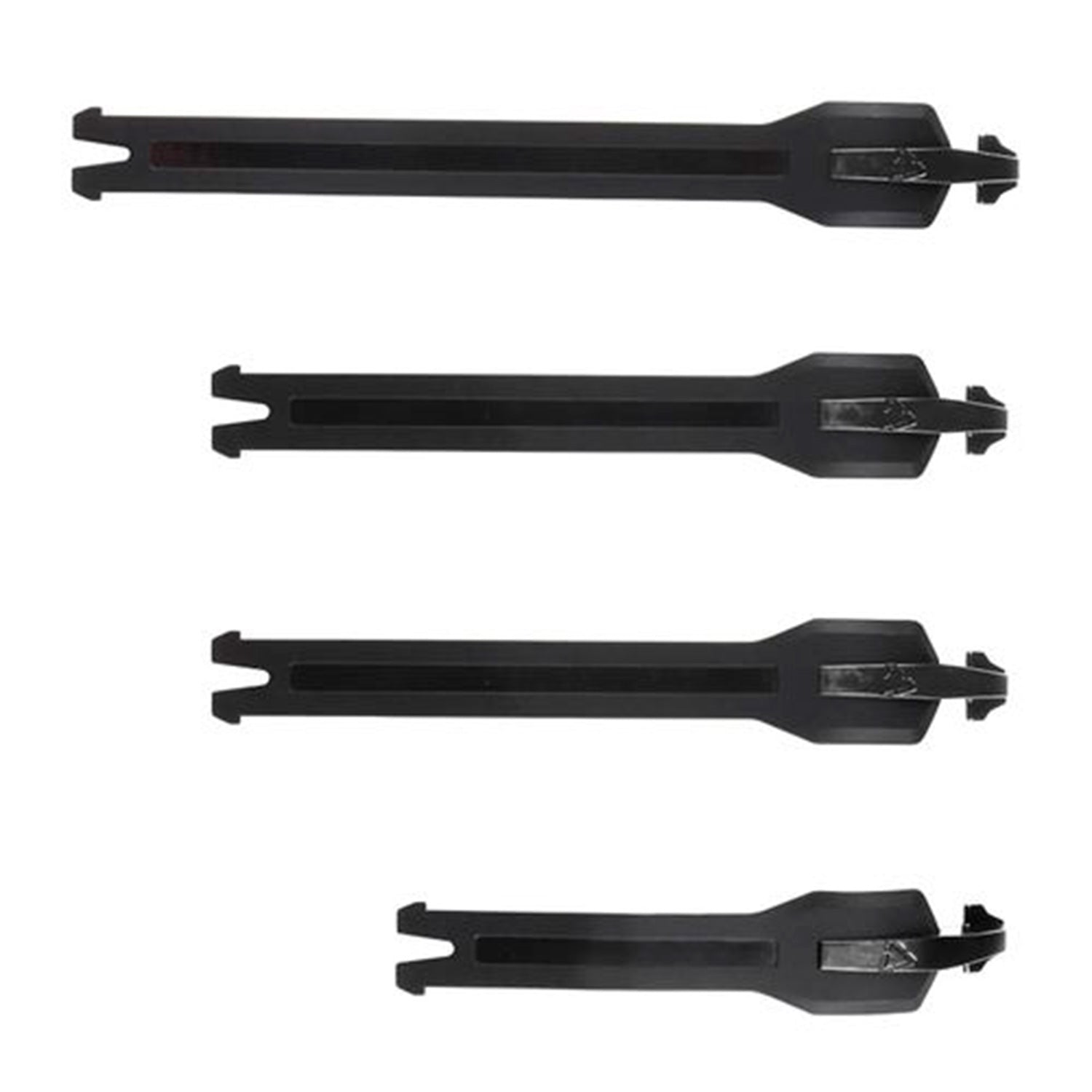 Kit Leatt Correas Botas 6.5 Negro 4 Piezas
