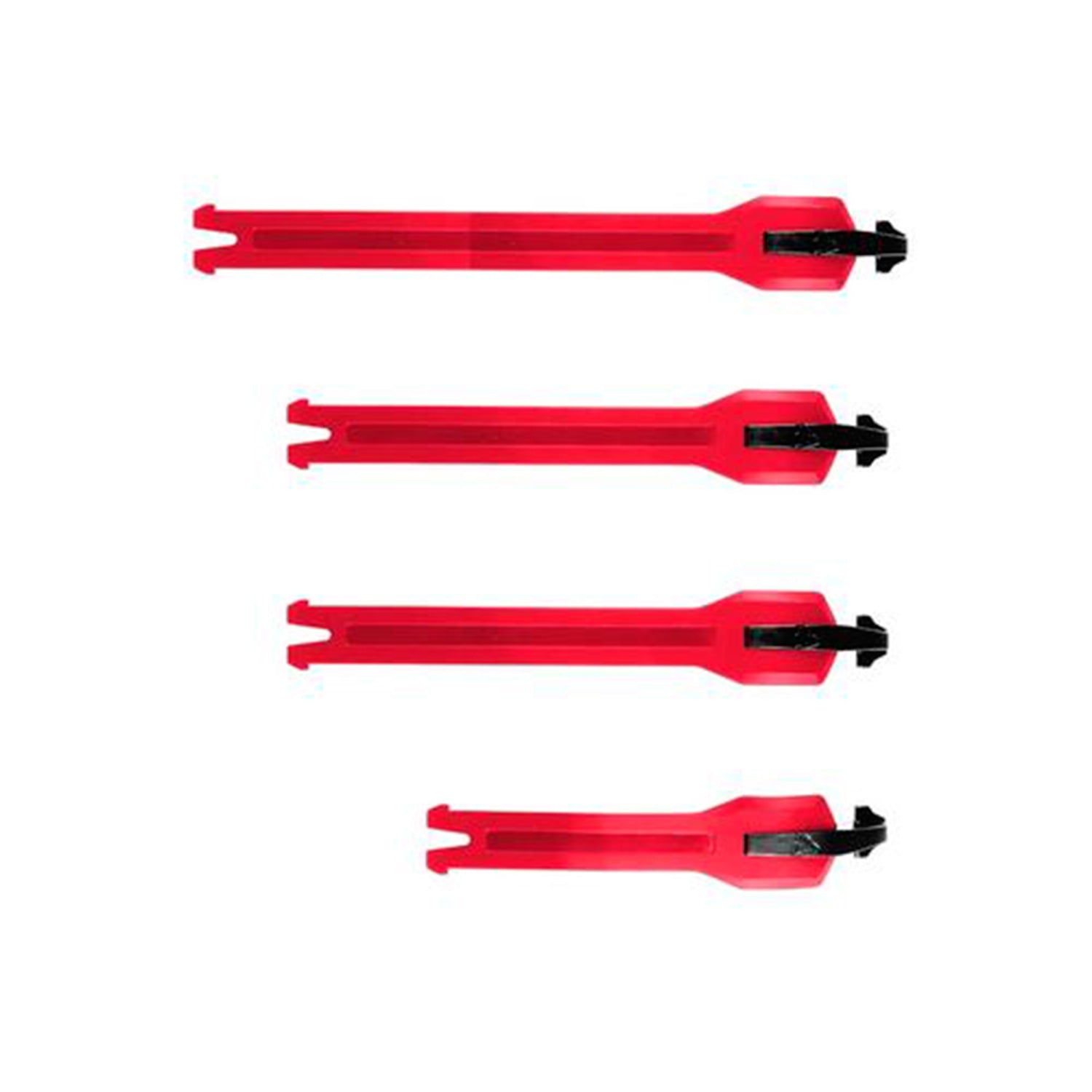 Kit Leatt Correas Botas 6.5 Rojo 4 Piezas