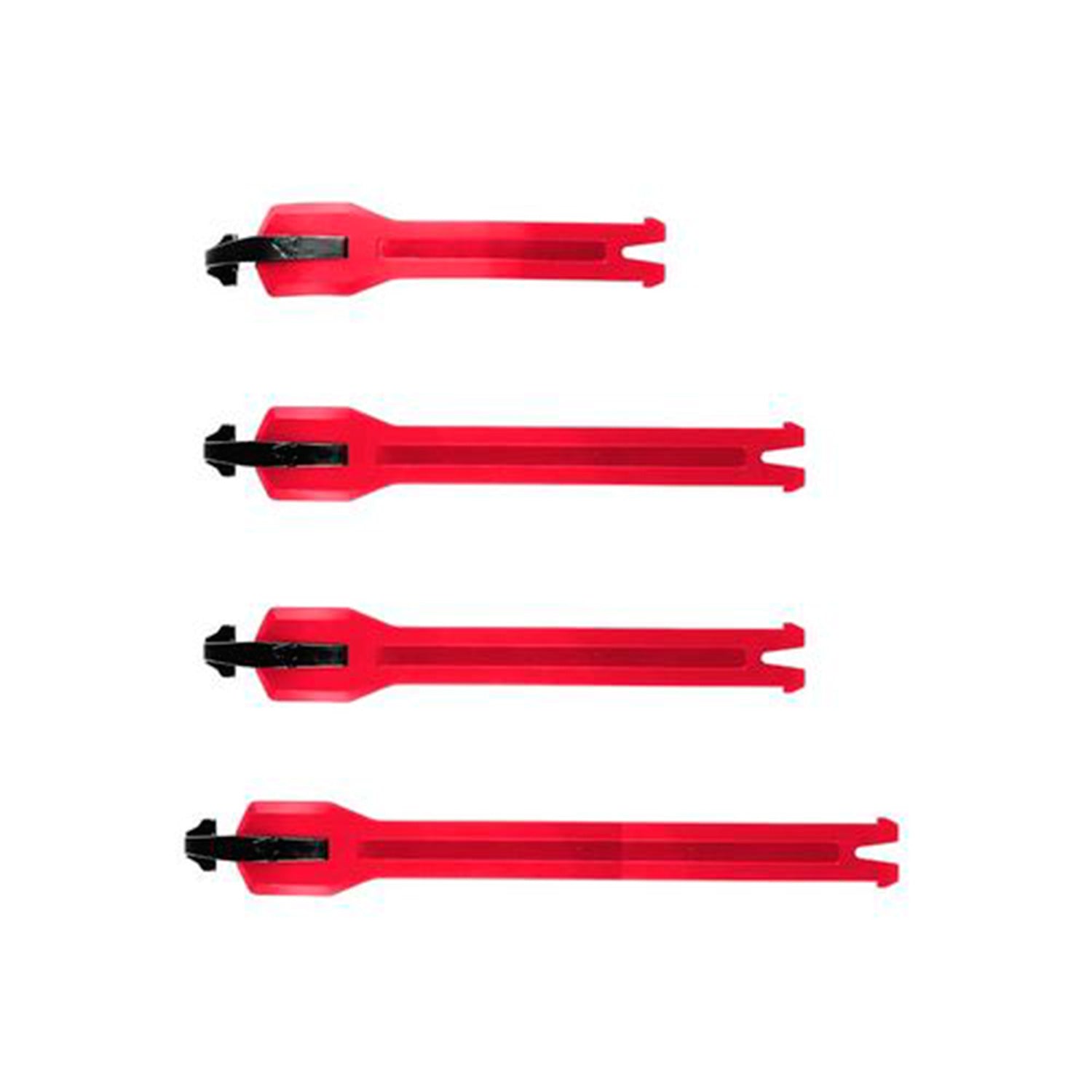 Kit Leatt Correas Botas 6.5 Rojo 4 Piezas