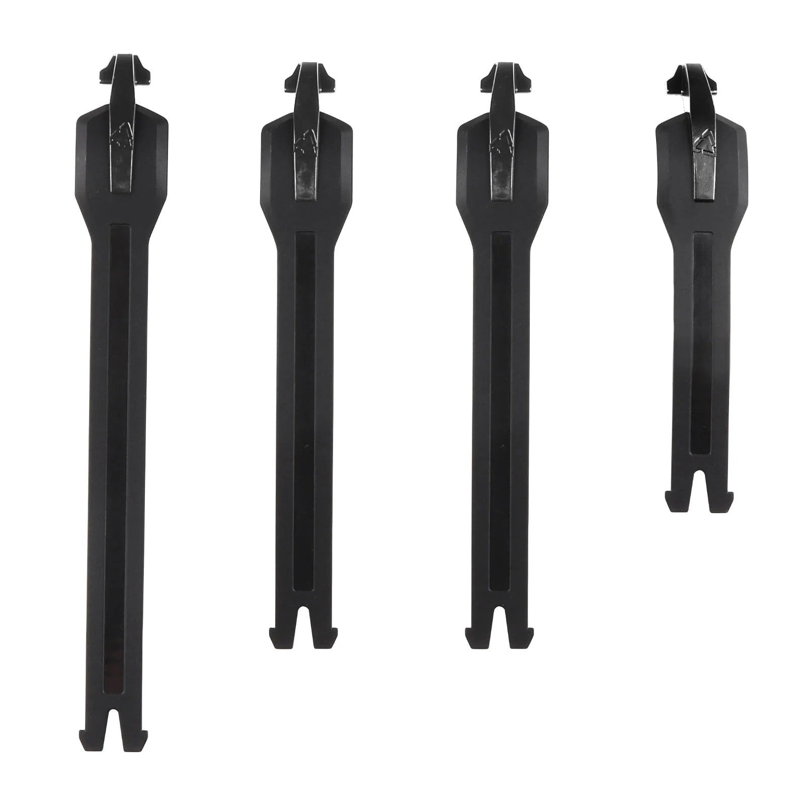 Kit Leatt Correas Botas 4.5 Negro 4 Piezas
