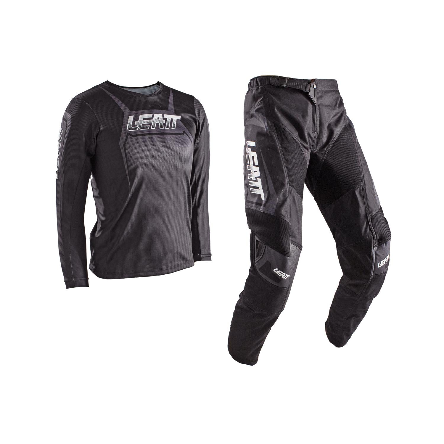 Kit Leatt Moto Ride Infantil 3.5 Negro
