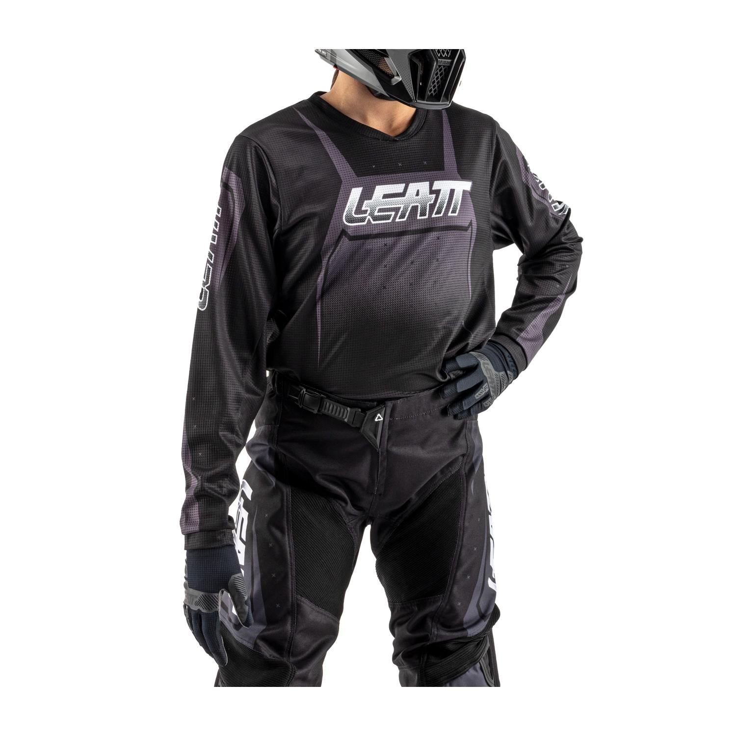 Kit Leatt Moto Ride Infantil 3.5 Negro