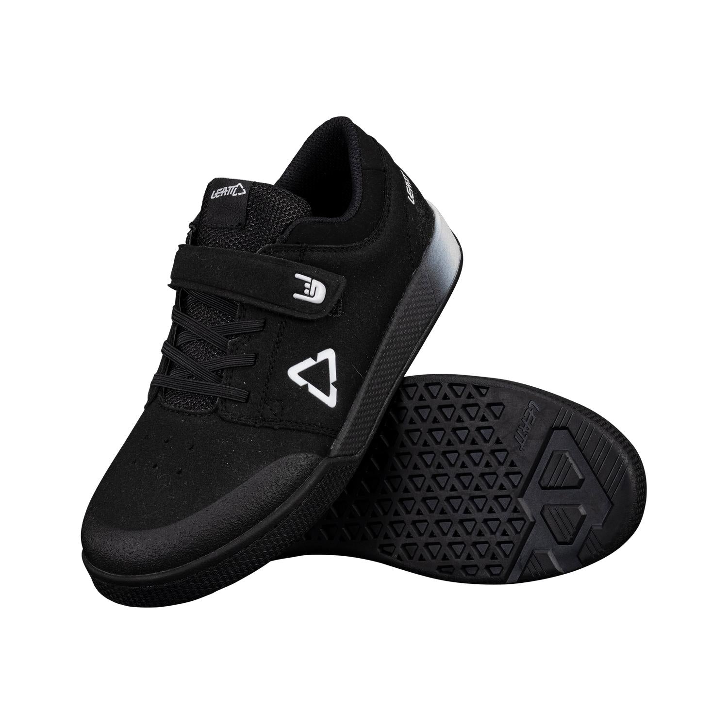 Zapatillas Leatt MTB Plataforma 2.0 V23 Infantil JR Mini Negro
